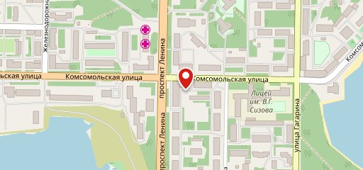 кафе-бар "Самовар" на карте