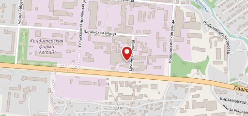 кафе - бар " Целина" на карте