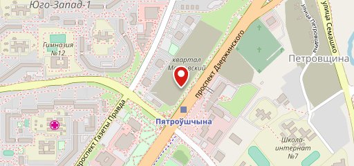 Кафе-бар Укроп и Петрушка на карте