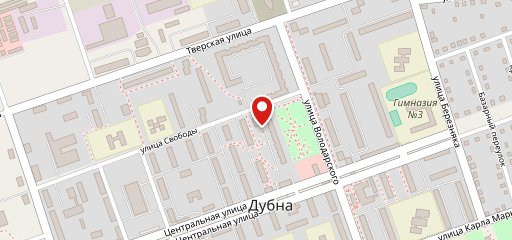 Кафе-бар "В небеса" на карте