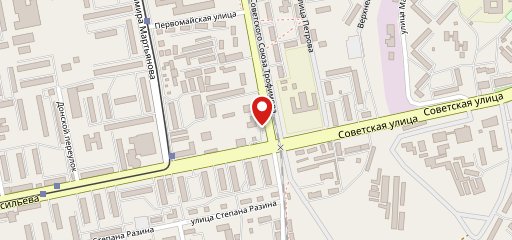 Кафе «Бархан» на карте