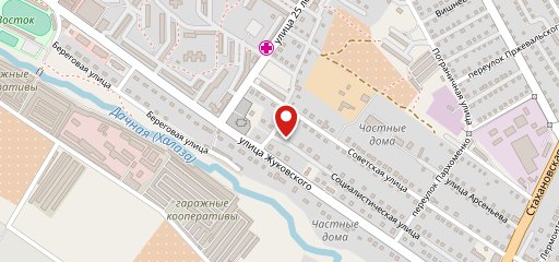 Пекин на карте