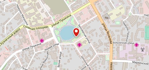 Кафе Берег на карте