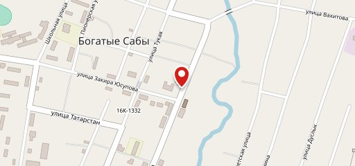 Берёзка на карте