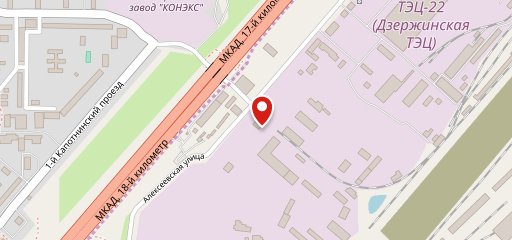 Кафе Березка на карте
