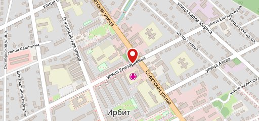 Берёзка на карте