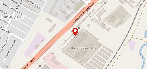 Березка на карте