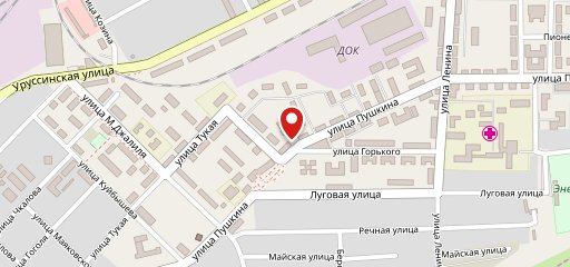 Березка на карте