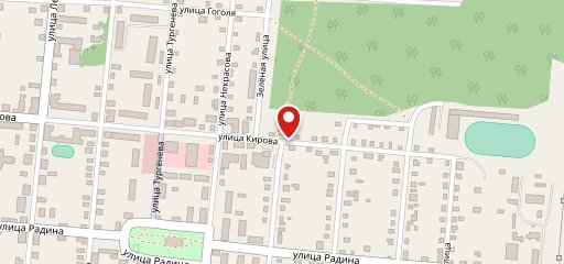 Берёзка на карте