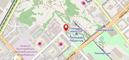 Кафе-бильярд на Калинина на карте