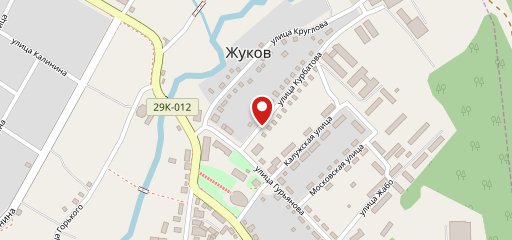 Блин на карте