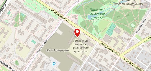 Блинная на карте