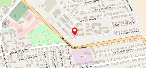 Большая ложка на карте