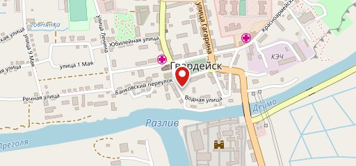 ЛЕДИБАГ на карте
