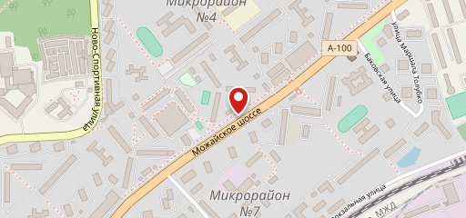 Бродвей на карте