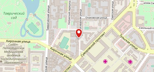 Буфет на карте