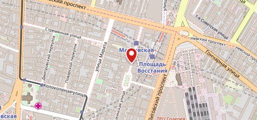 Буфетъ на карте