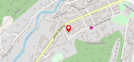 Кафе "Бургер" на карте