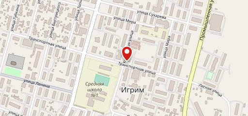 Кафе Бургерная на карте