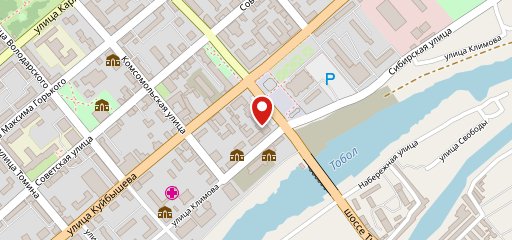 Кафе быстрого обслуживания на карте