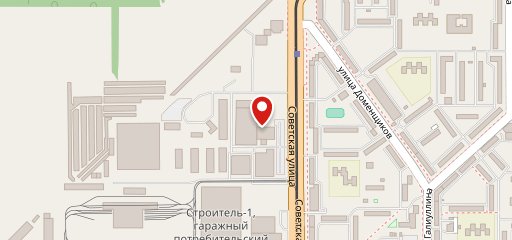Кафе быстрого питания на карте