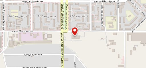 Кафе быстрого питания на карте