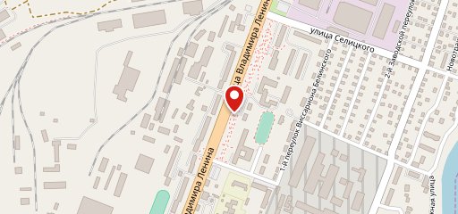 Кафе быстрого питания на карте