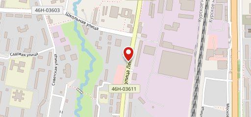 Кафе быстрого питания на карте