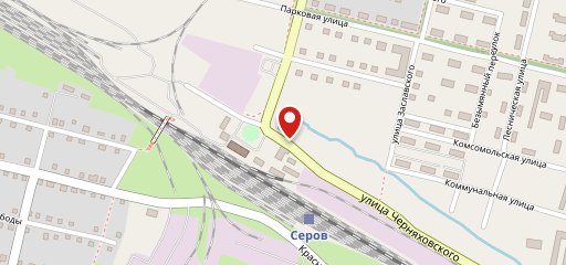 Кафе быстрого питания на карте