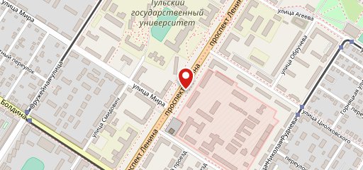Кафе быстрого питания на карте