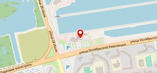 Чайка на карте