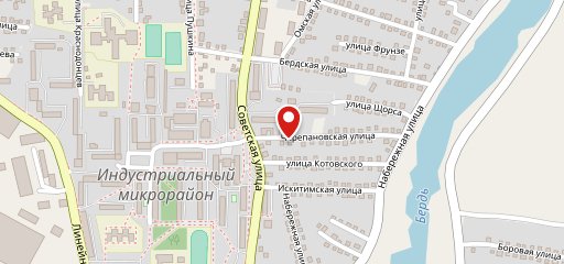 Чайка на карте