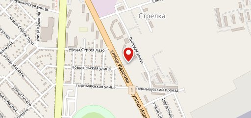 Чайка на карте