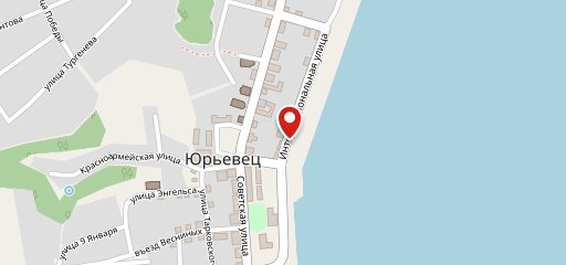 Чайка на карте