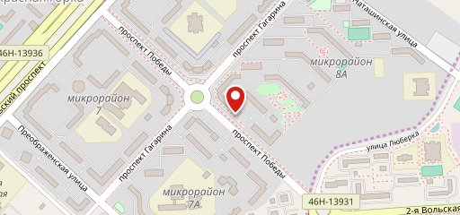 Кафе Четыре Дольки на карте