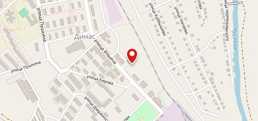 Динур на карте