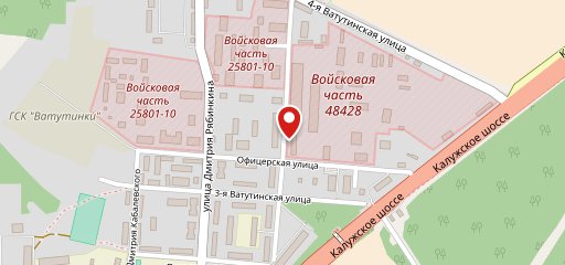 кафе - домик на карте