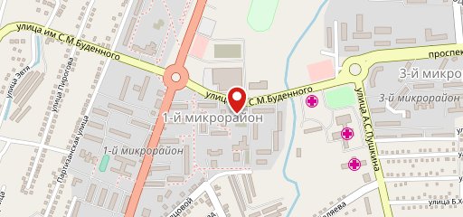 Дорожное на карте