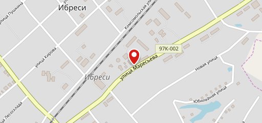 Дорожное на карте
