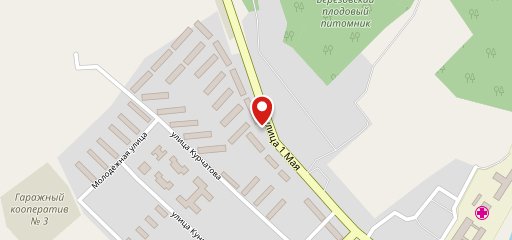 Дорожное на карте