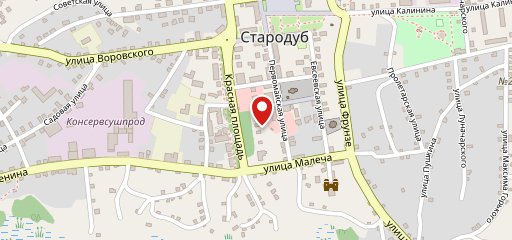 Дубрава на карте