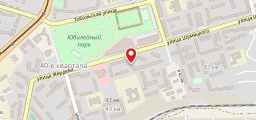 Кафе "Дуэт" на карте