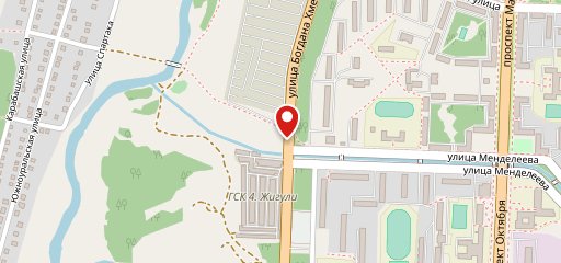 Душанбе на карте