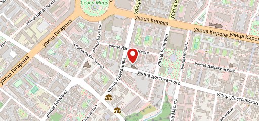 Кафе "Фиолет" на карте