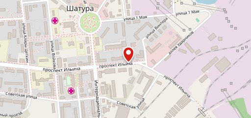 Фламинго на карте