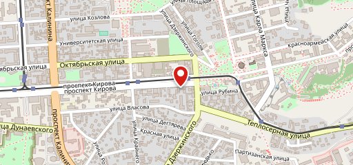 Кафе Фзербайжданская кухня Гянджа на карте