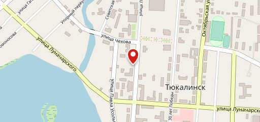 Кафе Гермес в Тюкалинске на карте