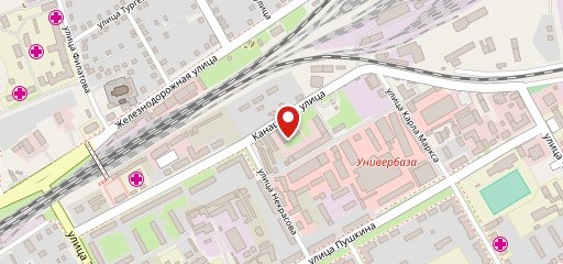 Голубой огонек на карте