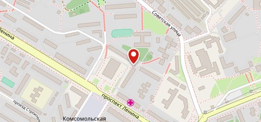 кафе "Город" на карте