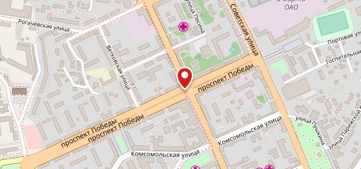 Кафе городская еда "Березка" на карте